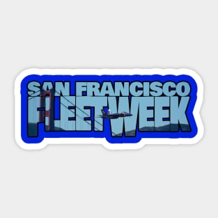 SF Fleet Week Sticker